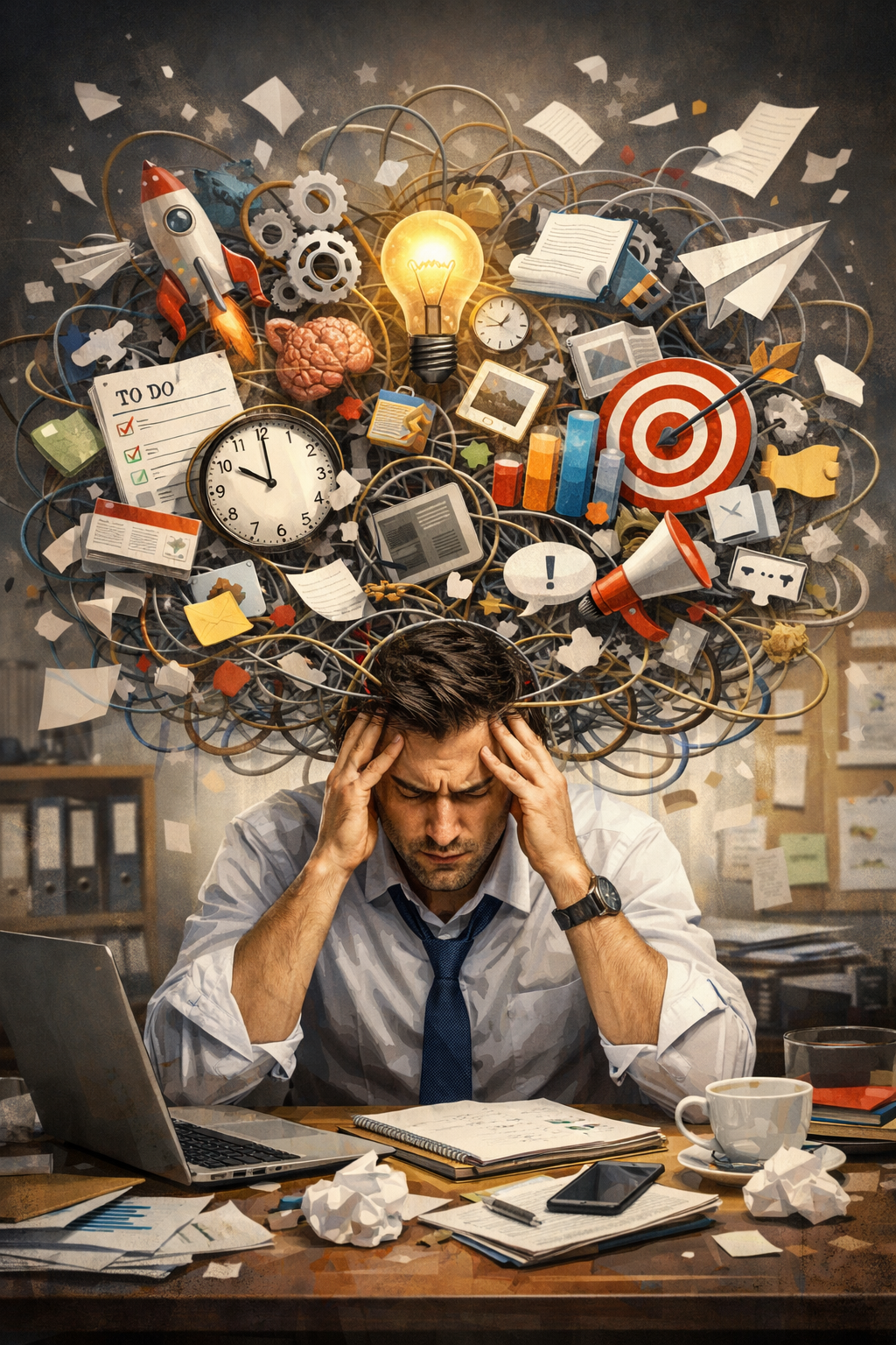 Quando mille idee bloccano la vita professionale